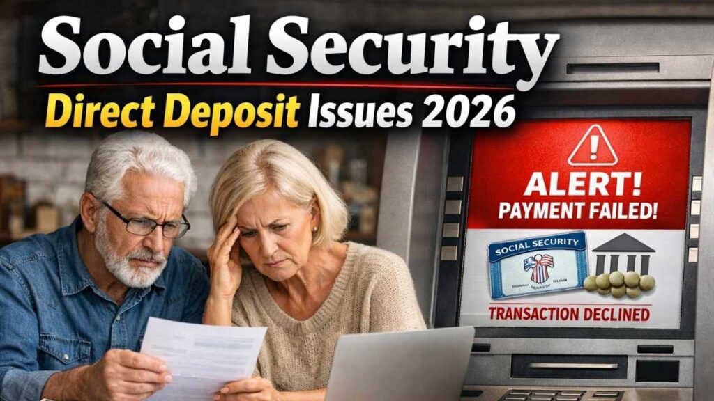 Social Security Direct Deposit Issues 2026 – Simple Explanation & Solutions