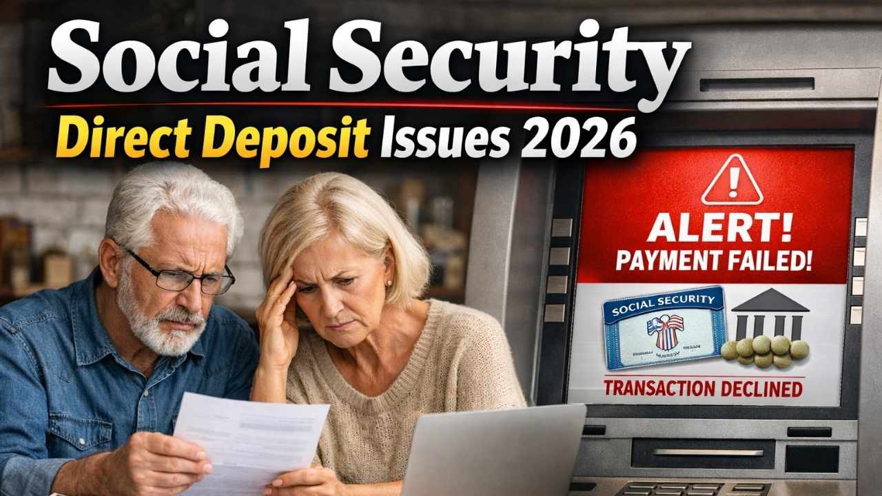 Social Security Direct Deposit Issues 2026 – Simple Explanation & Solutions