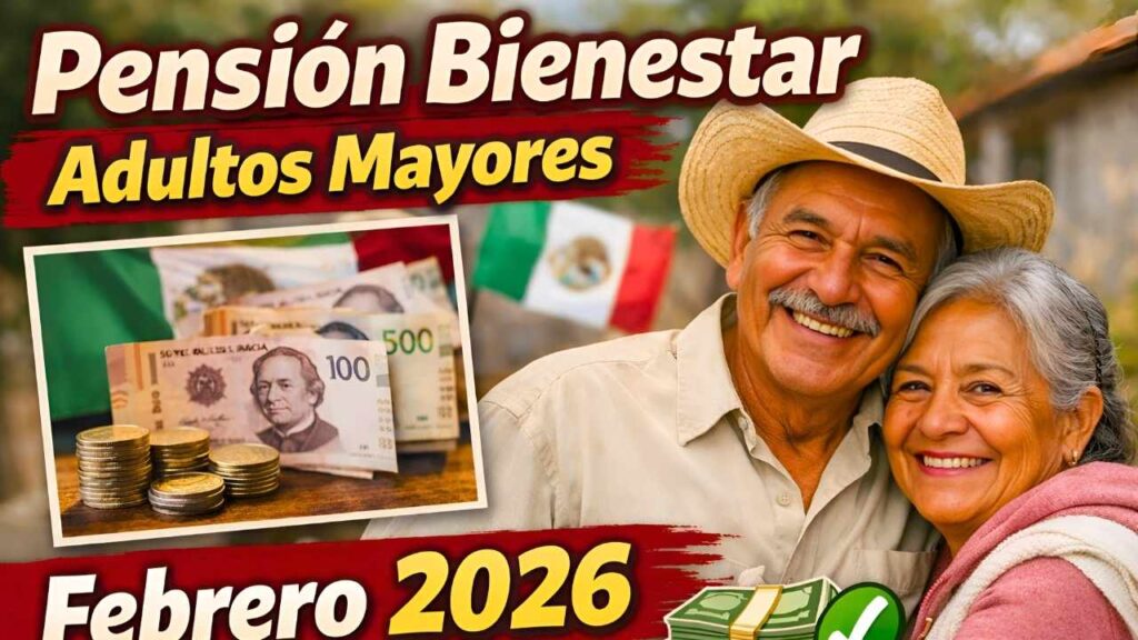 Pensión Bienestar adultos mayores febrero 2026: $6,000 confirmados, cómo registrarse y día de pago