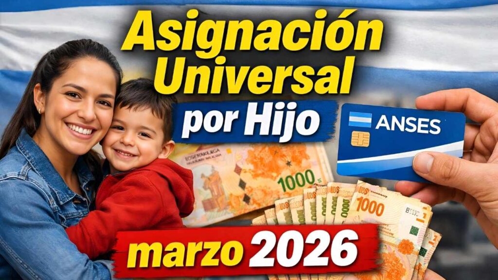 Asignación Universal por Hijo marzo 2026: aumento confirmado, beneficiarios y cronograma de cobros
