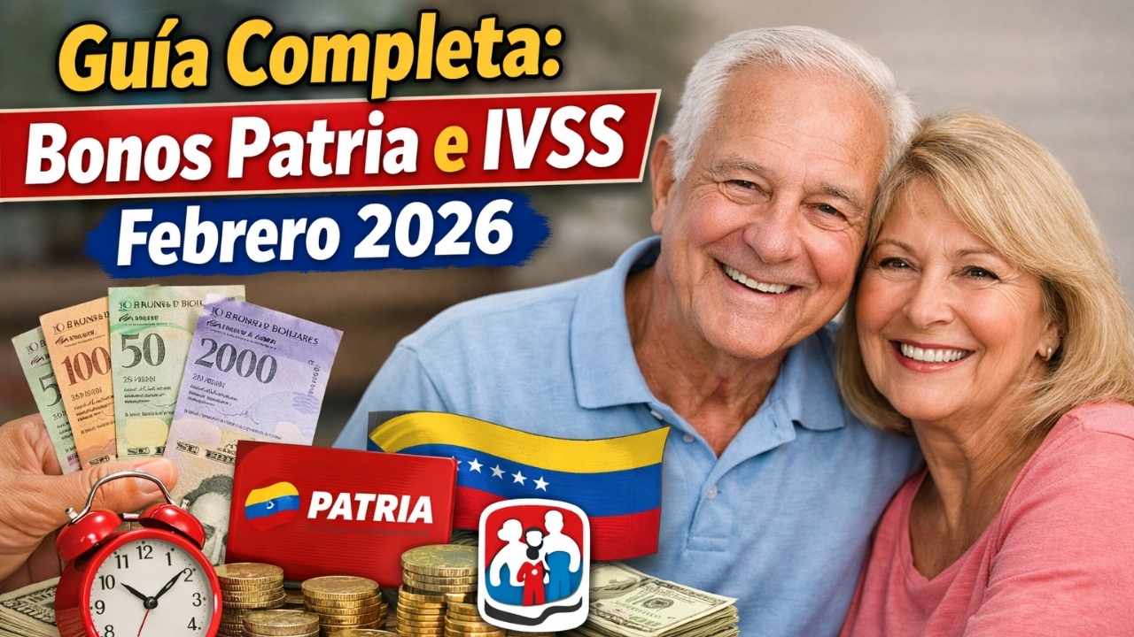Guía Completa: Bonos Patria e IVSS Febrero 2026 – Fechas y Montos Confirmados
