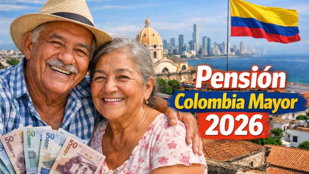 Pensión Colombia Mayor 2026: $250,000 para adultos mayores, requisitos y fechas de giro