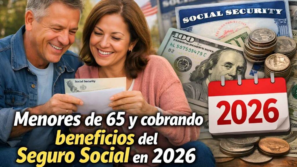 Menores de 65 y cobrando beneficios del Seguro Social en 2026: montos y requisitos desde los 62, 65 y 67 años