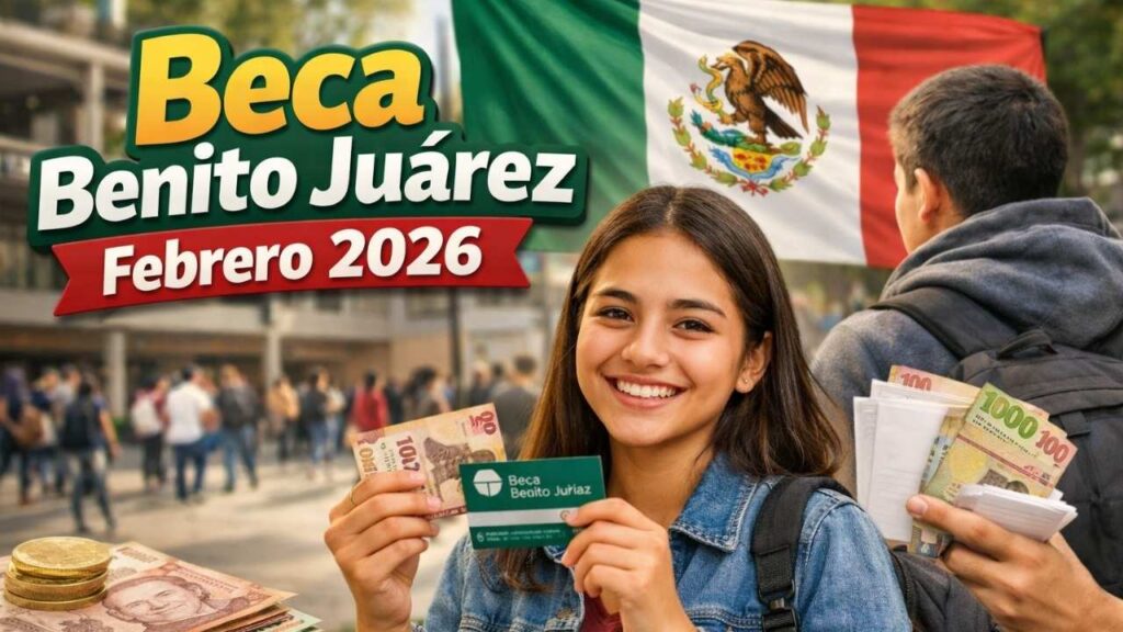 Beca Benito Juárez febrero 2026: estudiantes beneficiados, registro en línea y fecha de pago confirmada